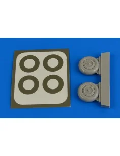 Yak-3 wheels & paint masks, 1/48 - Aires 4739