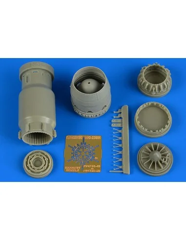MiG-23BN late exhaust nozzle-closed for Trumpeter, 1/48 - Aires 4749