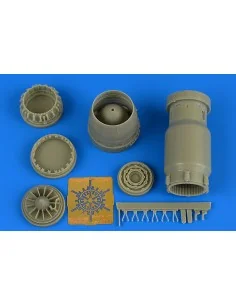MiG-27 early exhaust nozzle-opened f. Trumpeter, 1/48 - Aires 4753