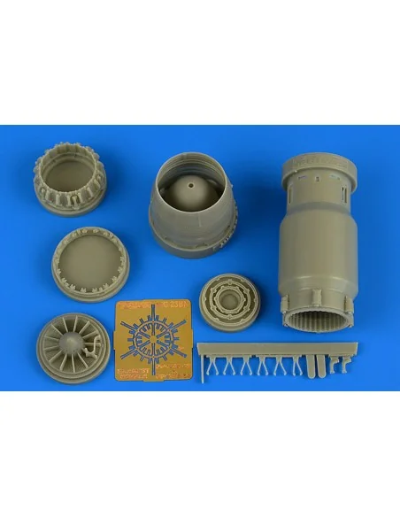 MiG-27 early exhaust nozzle-opened f. Trumpeter, 1/48 - Aires 4753