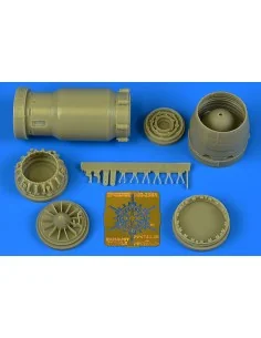 MiG-23BN late exhaust nozzle - opened for Trumpeter, 1/48 - Aires 4759