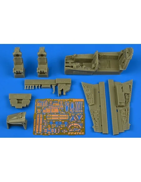 F-4J Phantom II (late v.) cockpit set, 1/48 - Aires 4762