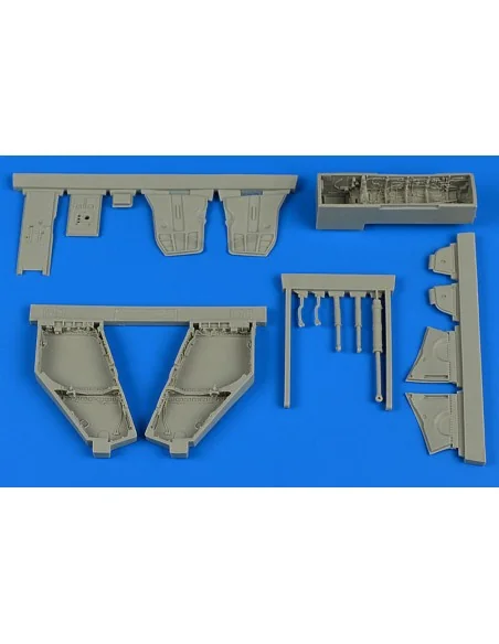 F-4J/S Phantom II wheel bay for Zoukeimu, 1/48 - Aires 4766