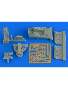 Hawker Hunter F.6 cockpit set for Airfix, 1/48 - Aires 4773