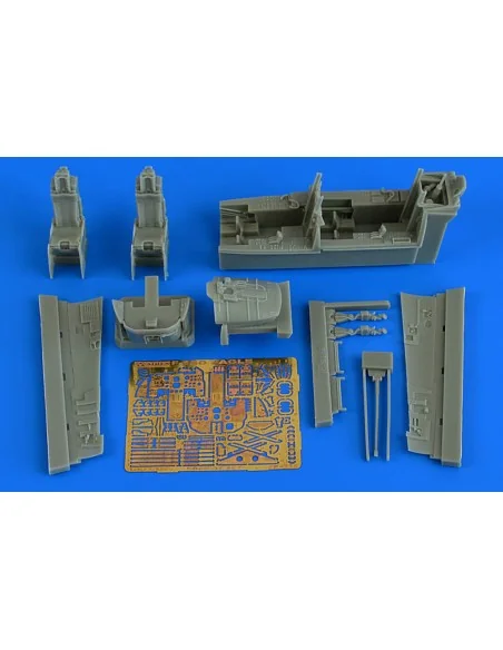 [NO_DESC] F-15D Eagle cockpit set (early v.) for GWH, 1/48 - Aires ...