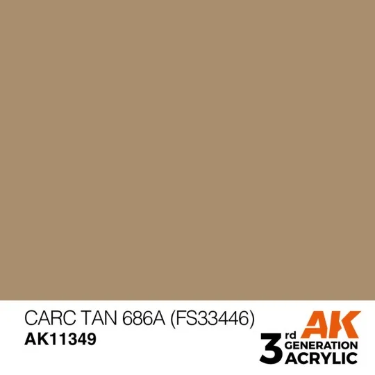 CARC Tan 686A (FS33446) - AK Interactive AK11349 CARC Tan 686A (FS33446) - AK Interactive AK11349