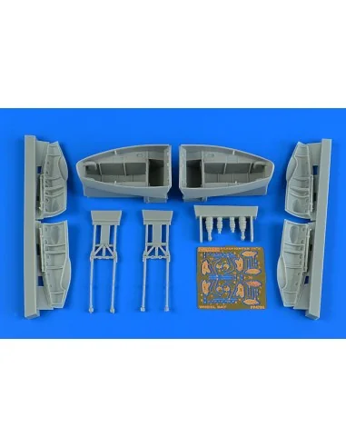 Beaufighter TF.X wheel bay set for Revell, 1/48 - Aires 4786
