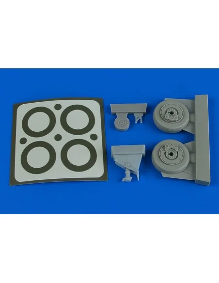 [NO_DESC] A-1J Skyraider wheels & paint masks for Tamiya, 1/48 - Ai...