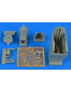 MiG-25RB Foxbat-B cockpit set for ICM, 1/48 - Aires 4790