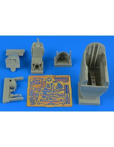 MiG-25RB Foxbat-B cockpit set for ICM, 1/48 - Aires 4790