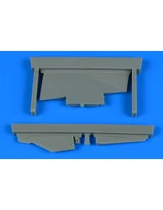 MiG-23BN correct tail fin for Trumpeter, 1/48 - Aires 4794