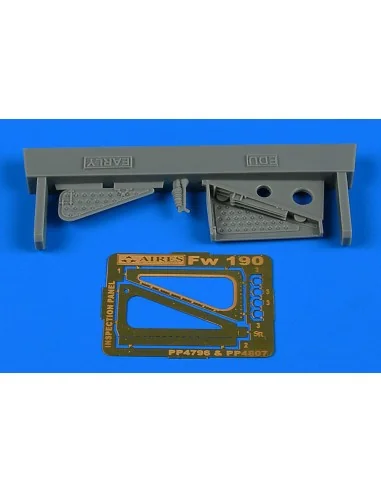 Fw 190 inspection panel - early v. EDUARD, 1/48 - Aires 4796