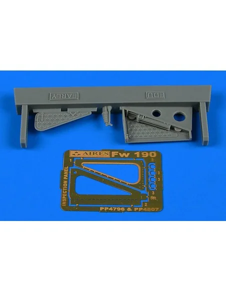 Fw 190 inspection panel - early v. EDUARD, 1/48 - Aires 4796