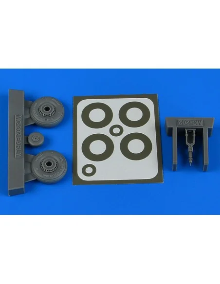 Macchi Mc.202 - early wheels & paint masks for HAS/EDU, 1/48 - Aire...