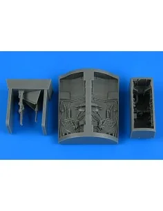 F-104 Starfighter wheel bay for Kinetic, 1/48 - Aires 4814