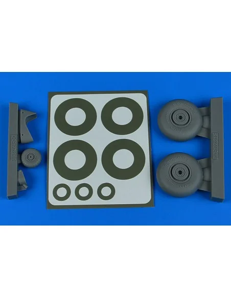Do 215 wheels & paint masks for ICM, 1/48 - Aires 4816