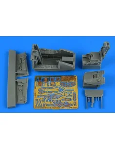 F-104G Starfighter cockpit set (C-2 ej. seat) for Kinetic, 1/48 - A...