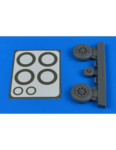 [NO_DESC] J-29 Tunnan wheels & paint masks, 1/48 - Aires 4822