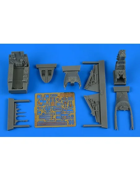 Sea Harrier FA.2 cockpit set for Kinetic, 1/48 - Aires 4824
