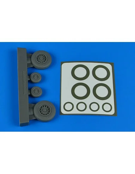 E-2 Hawkeye/C-2 Greyhound wheels paint masks for Kinetic, 1/48 - Ai...