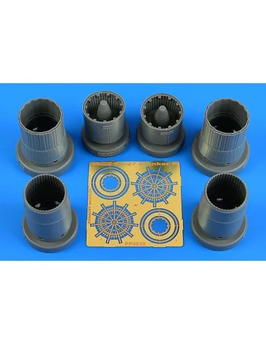 Su-27 Flanker B exhaust nozzles for KITTY HAWK, 1/48 - Aires 4835