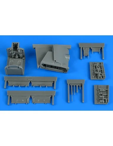 Harrier GR.1/GR.3 wheel bay for KINETIC, 1/48 - Aires 4838
