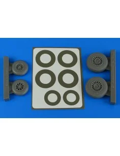 A-26B/C (B-26B/C) Invader wheels & paint masks early for ICM, 1/48 ...