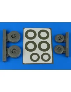 A-26B/C (B-26B/C) Invader wheels & paint masks late for ICM, 1/48 -...