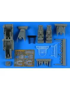 Rafale B - early cockpit set for REVELL, 1/48 - Aires 4846