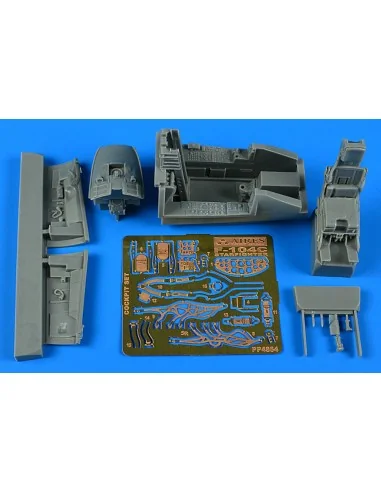 F-104C Starfighter cockpit set for KINETIC, 1/48 - Aires 4854
