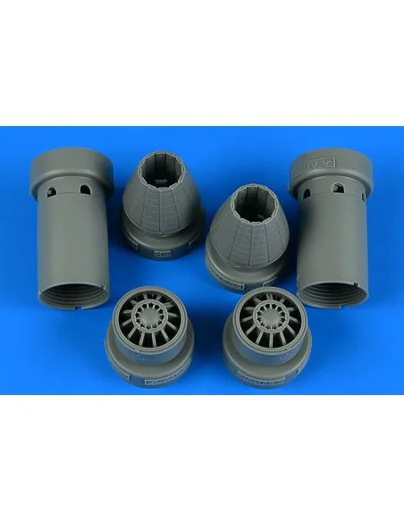 F/A-18E/F Super Hornet exhaust nozzles - closed for HOBBY BOSS, 1/4...