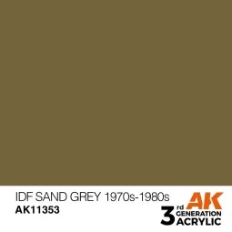 IDF Sand Grey 1970s-1980s - AK Interactive AK11353