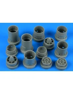 F-4B/N/C/D & RF-4B/C Phantom II exhaust nozzles, 1/48 - Aires 4864