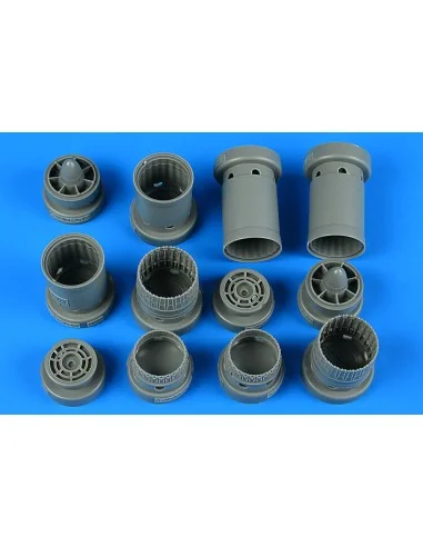 F-4B/N/C/D Phantom II exhaust nozzles, 1/48 - Aires 4866