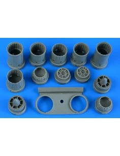 RA-5C Vigilante exhaust nozzles - late, 1/48 - Aires 4877