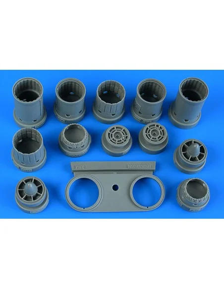 RA-5C Vigilante exhaust nozzles - late, 1/48 - Aires 4877