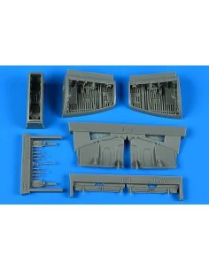 SAAB J 29 Tunnan wheel bay, 1/48 - Aires 4879