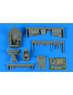 SAAB J 29 Tunnan cockpit set, 1/48 - Aires 4880