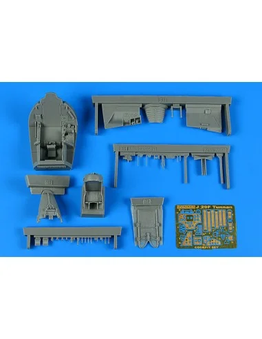 SAAB J 29 Tunnan cockpit set, 1/48 - Aires 4880
