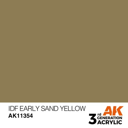 IDF Early Sand Yellow - AK Interactive AK11354