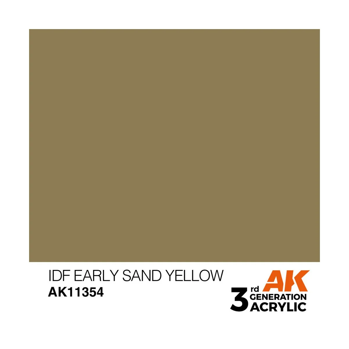 IDF Early Sand Yellow - AK Interactive AK11354
