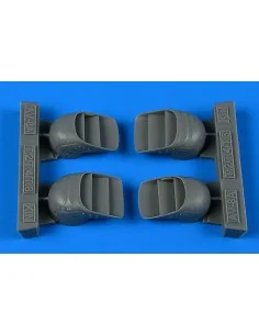 Harrier AV-8A/TAV-8A/T.2/T.4/T.8 exhaust nozzles, 1/48 - Aires 4883