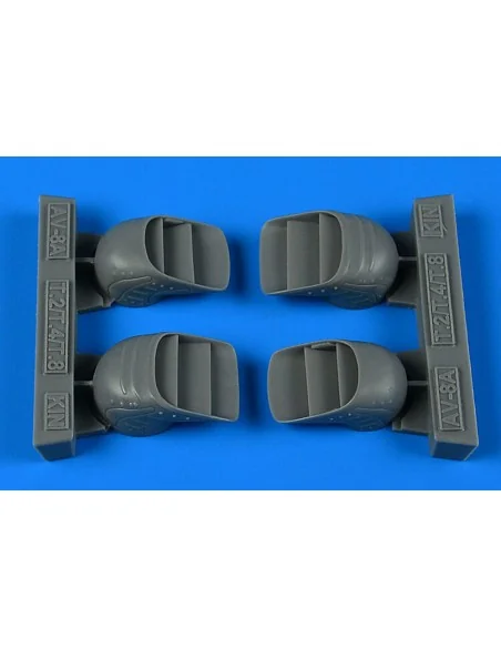 Harrier AV-8A/TAV-8A/T.2/T.4/T.8 exhaust nozzles, 1/48 - Aires 4883