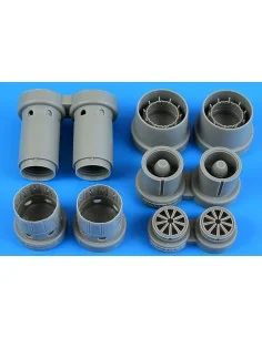 Rafale exhaust nozzles for HOBBY BOSS, 1/48 - Aires 4888