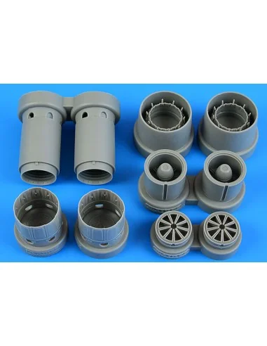 Rafale exhaust nozzles for HOBBY BOSS, 1/48 - Aires 4888