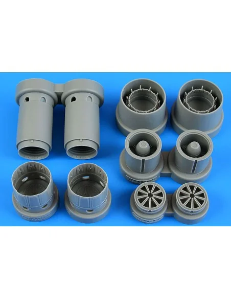 Rafale exhaust nozzles for HOBBY BOSS, 1/48 - Aires 4888