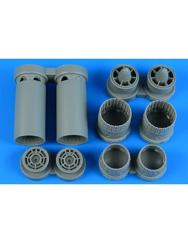F-4B/N/C/D Phantom II exhaust nozzles for ZOUKEI MURA, 1/48 - Aires...