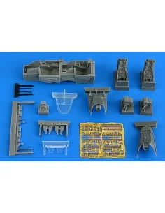 Rafale B - late cocpkit set HOBBY BOSS, 1/48 - Aires 4894