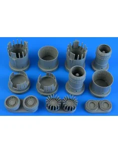 SR-71A Blackbird exhaust nozzles - opened for REVELL, 1/48 - Aires ...