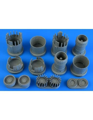 SR-71A Blackbird exhaust nozzles - opened for REVELL, 1/48 - Aires ...
